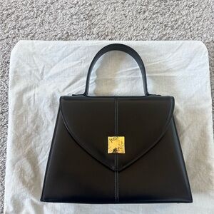 Rare Vintage YSL Kelly Top Handle Bag